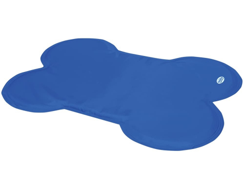 Kühlmatte Basic Bone blau L: 86,5 x 61 cm